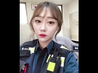A beautiful whore become a police officer. (She fucks a legal)