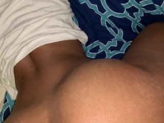 Texas State college ebony with fats ass