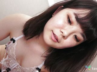 Eastern brunette Ayumi Honda thrilling trimmed chick enjoys fuck with lover.