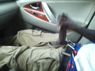 Large Black Dick Jacking In Automotive