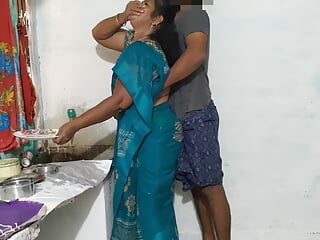 Aunty was once cleansing the dishes within the kitchen dressed in a saree and I went at the back of her and tied her up and had intercourse together with her.