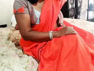 Indian Desi Horny Spouse Dammi with Pink saree