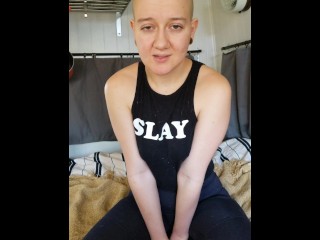 BALD GIRL MISSED YOUR COCK JOI