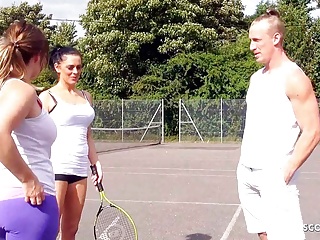 Scorching Mother Jess tricked to Fuck by way of Sons easiest Good friend after Tennis fit