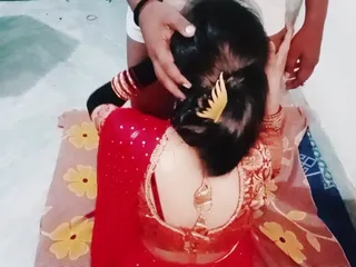 Newly bhabhi pink color saree hardcore intercourse