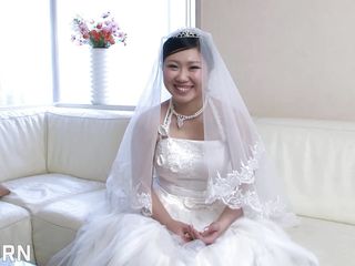 Fucking Horny Jap Spouse Dressed for a Marriage ceremony