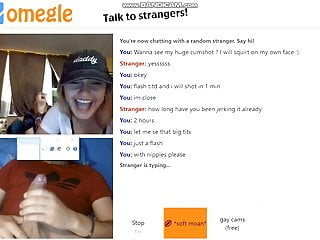 Omegle massive cumshot for sexy women