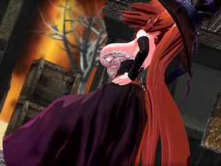 [3D MMD] Witch Ariane Cevaille Breast Growth Dance (120 FPS) through silo9