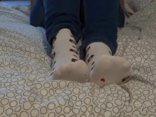 Сладкие ножки в носочках