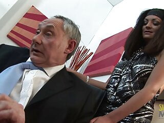 Brunette chick fucking together with her boss within the place of job