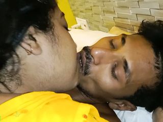 Indian horny bhabhi sizzling actual fucking with younger lover! Hindi intercourse