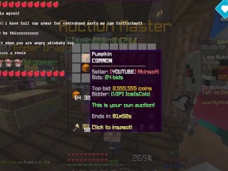 Getting scammed by way of petite dimension YouTuber. (Hypixel Skyblock) toes. TommyInnit