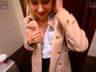 Public Agent – 18 Babe Suck Dick in Bathroom Wendis & Drink Coffe with Cum / Kiss Cat