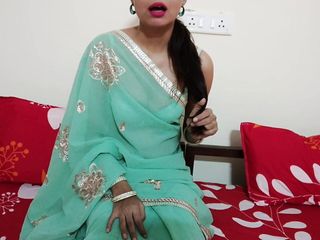 Stepmom fucked her stepson whilst learning with giant cock with transparent Hindi Audio Roleplay