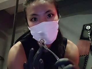 (Preview) (Cantonese )C058: Merciless Asian Mistress torment male prisoner (Complete clip: servingmissjessica. com. c058