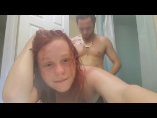 STEP-SIBLINGS FUCK IN BATHROOM WITH PARENTS IN NEXT ROOM