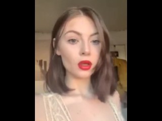 Fucking stunning babe stripping live to tell the tale periscope