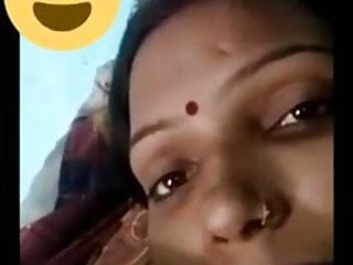 Indian Desi village woman video calls boyfriend