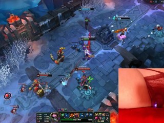 My new toy makes me cum more than one occasions whilst enjoying League of Legends #12 Luna