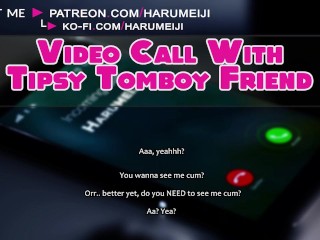 [F4M] Tomboy Good friend Video Calling You at Paintings | Erotic Audio ASMR Roleplay