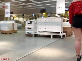 Satan-Sophie: Heavy public blowjob within the furnishings retailer