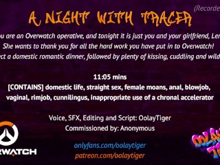 [OVERWATCH] A Evening With Tracer | Erotic Audio Play by way of Oolay-Tiger