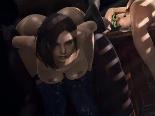 Claire Redfield Fucked Arduous Through BBC (BY GENERALBUTCH)