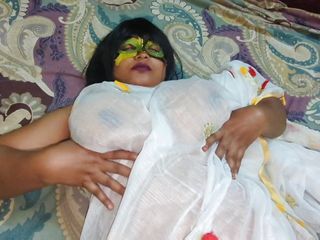 New 12 months birthday party fucked scorching Indian lady
