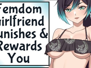 Femdom Female friend Spanks & Rewards You!