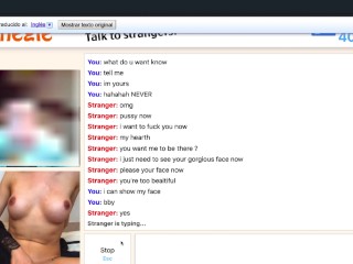 OMEGLE HOT LATINA PLAYS WITH HER PUSSY