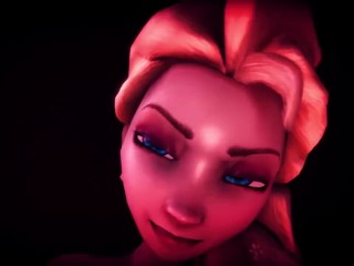 The queen’s secret Elsa Frozen 3-D