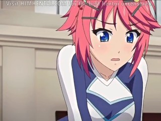 Gymnast does anal along with her trainer | Anime hentai
