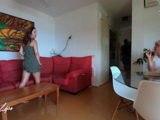 My step sister catches us Fucking stealthily whilst learning subsequent to us – Cherry Lips 4k