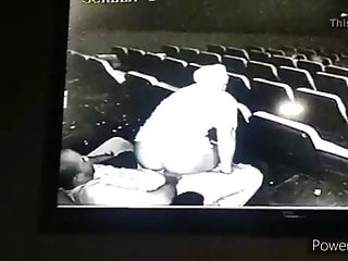 Film theatre intercourse stuck on hidden digital camera, public intercourse
