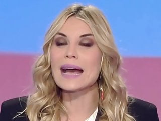 Pantyhose in a Italian television display