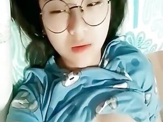 Attractive Asian Gorgeous Lady Masturbating