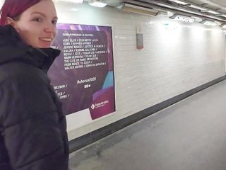 I meet a fan within the subway and he fucks me in a disused room