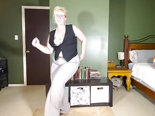 Striptease: Previous Jazz and Swing Make Alice Sexy as She Counts You All the way down to Cum After Stripping and Jiggling Her Fats Frame
