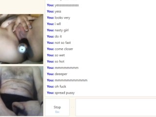 Ptretty teenager play omegle.
