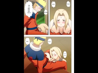 Intercourse within the workroom of the hokage (Tsunade and Naruto)