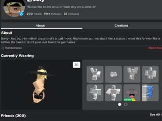 Roblox (please upload me to Fuck)