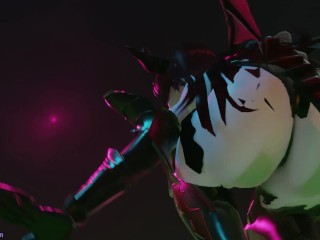 [MMD] Halloween Particular! Demon Succubus dances for you jiggling her large knockers (SFW Song video)