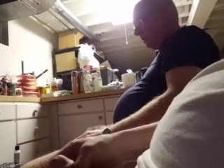 Actual Father and Son Observing Porn, Wanking and Touching Each and every Different’s Dicks