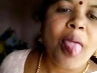 New Telugu aunty with large boobs.