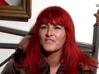 German redhead milf enjoys like a slut with any cock at her disposal that makes her glad