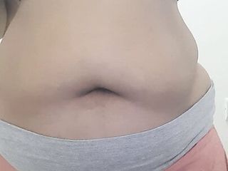 superb boobs and large stomach .. scorching desi indian